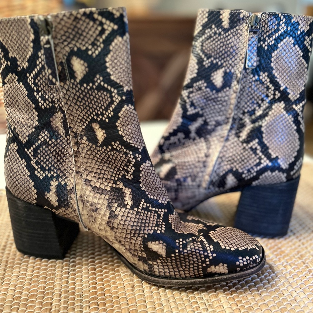 Free People Python Embossed Boots - image 2